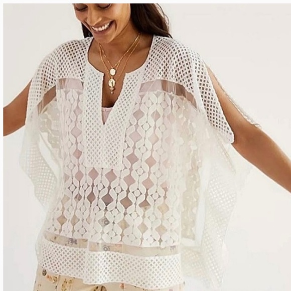 Anthropologie Tops - NWT ANTHROPOLOGIE LACE TUNIC